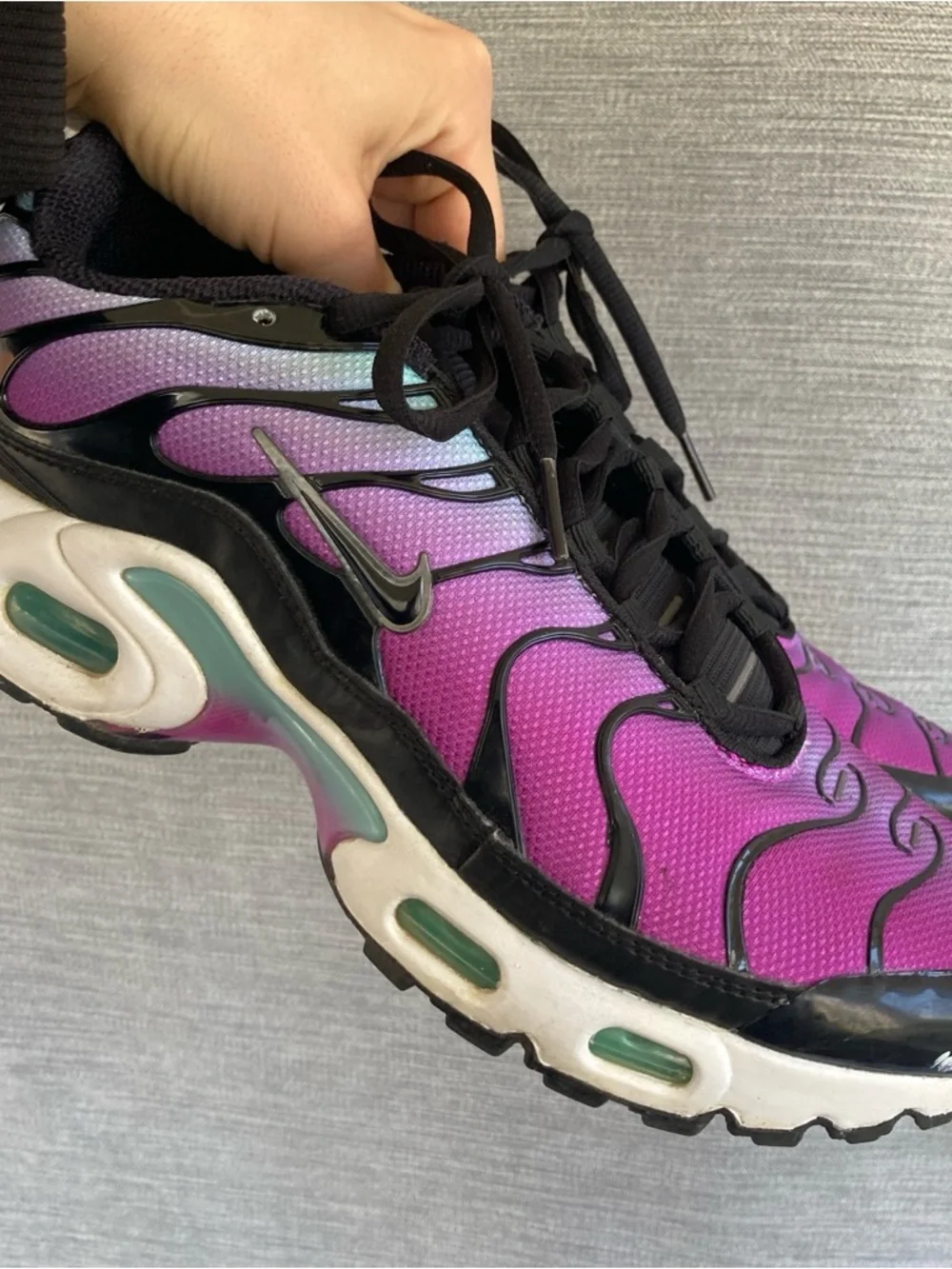 Nike Air Max Plus TN Purple Teal Gradient Women’s 9 - Picture 7 of 7